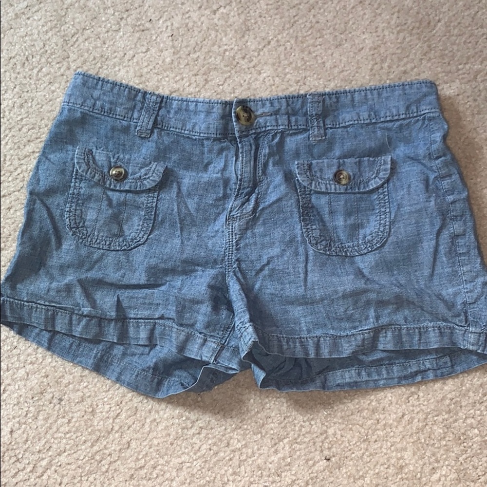 Light blue shorts